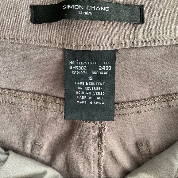 Simon Chang Denim Trouser Size 12 - Picture 8 of 15